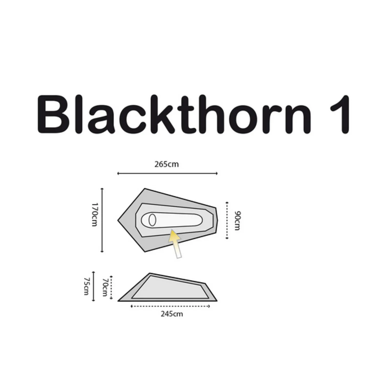 Sale Highlander Blackthorn 1 - Telt