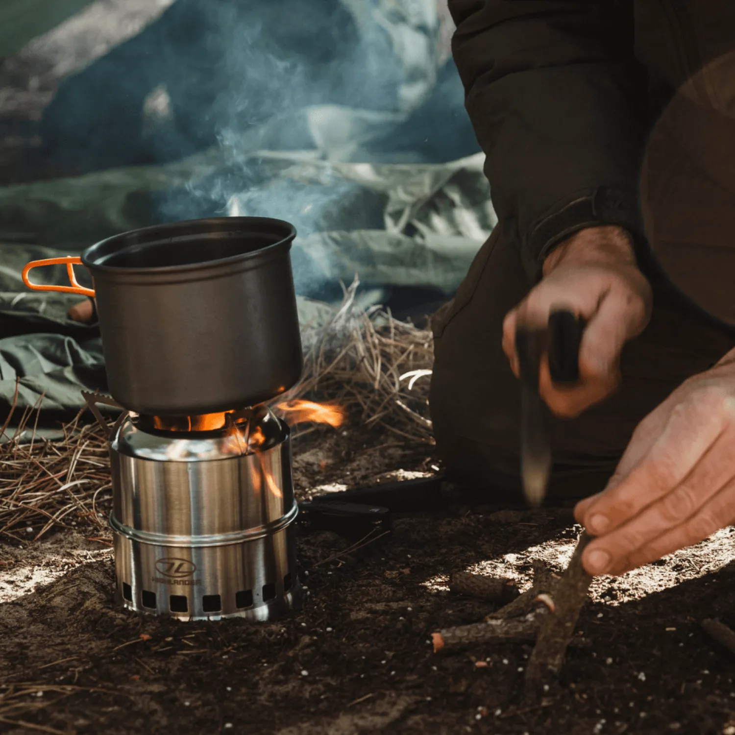 Fashion Highlander Braendekomfur - Cabar - Rustfrit Stal