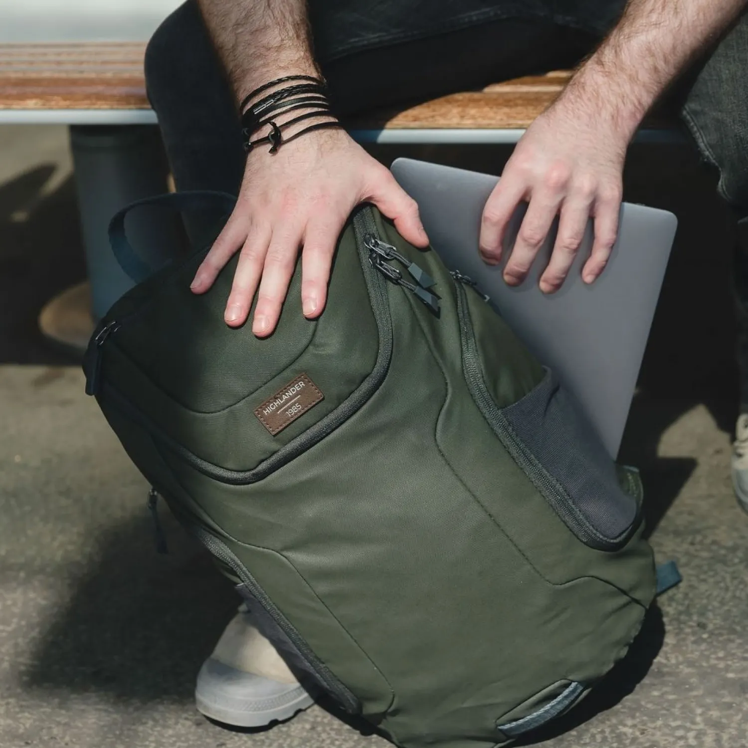 Outlet Highlander Daypack - Bahn Urban - 22 Liter