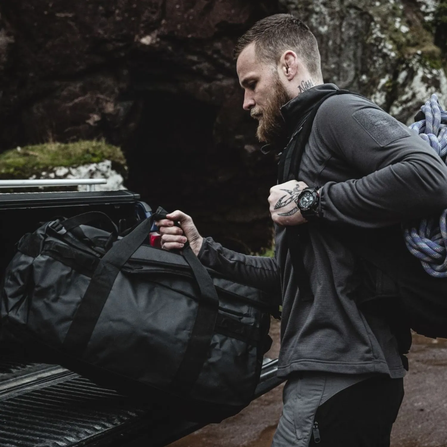 Best Highlander Duffel Bag - Storm - 45 Liter