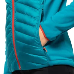 Hot Jack Wolfskin Dunjakke Til Dame - Nebelhorn Down Hybrid W - Bla