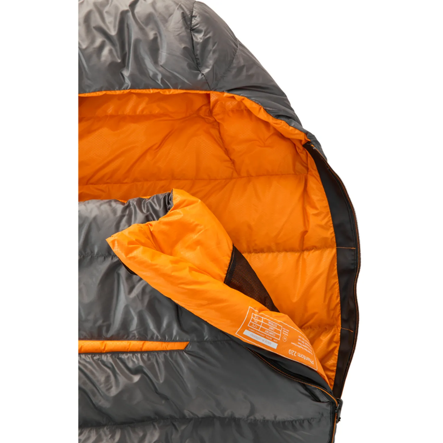 Outlet Nordisk Dunsovepose – Phantom 220 – Left-Zip – Large
