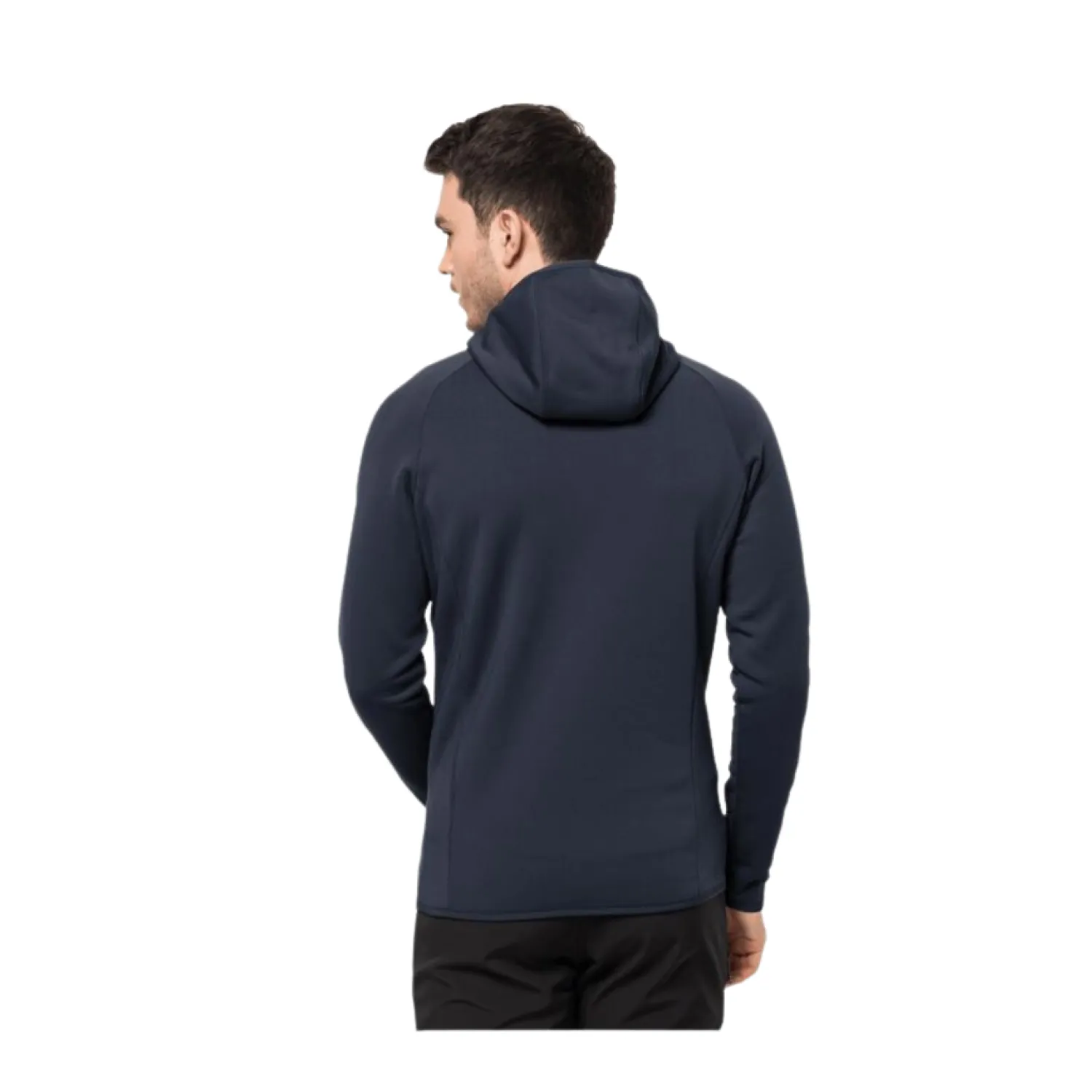 Cheap Jack Wolfskin Fleecejakke Til Herre - Baiselberg Hooded Fz M - Bla