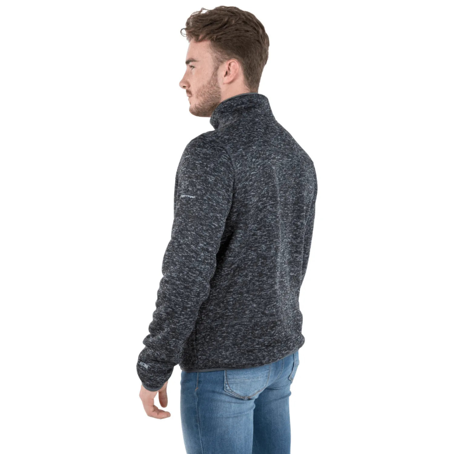 Shop Trespass Fleecetroje Herre - Bingham - Morkegra