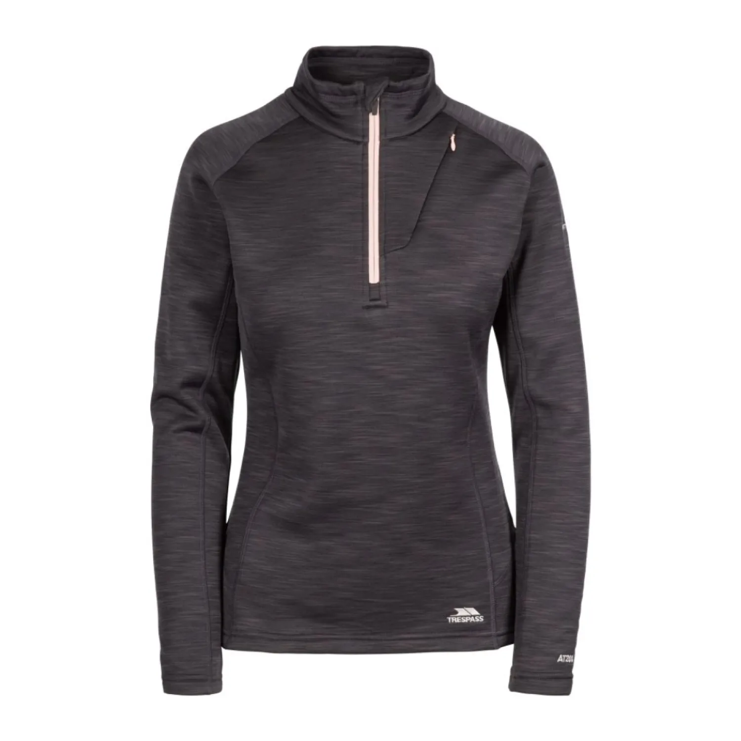 Shop Trespass Fleecetroje Til Dame - Fairford - Sort
