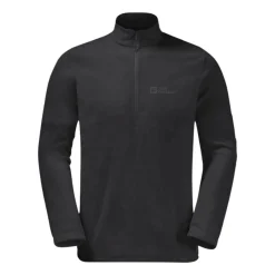 Online Jack Wolfskin Fleecetroje Til Herre - Taunus Hz M - Sort