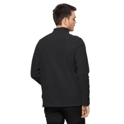 Online Jack Wolfskin Fleecetroje Til Herre - Taunus Hz M - Sort