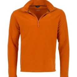 Best Highlander Fleecetroje Til Maend - Ember - Orange