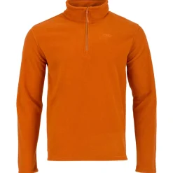 Best Highlander Fleecetroje Til Maend - Ember - Orange