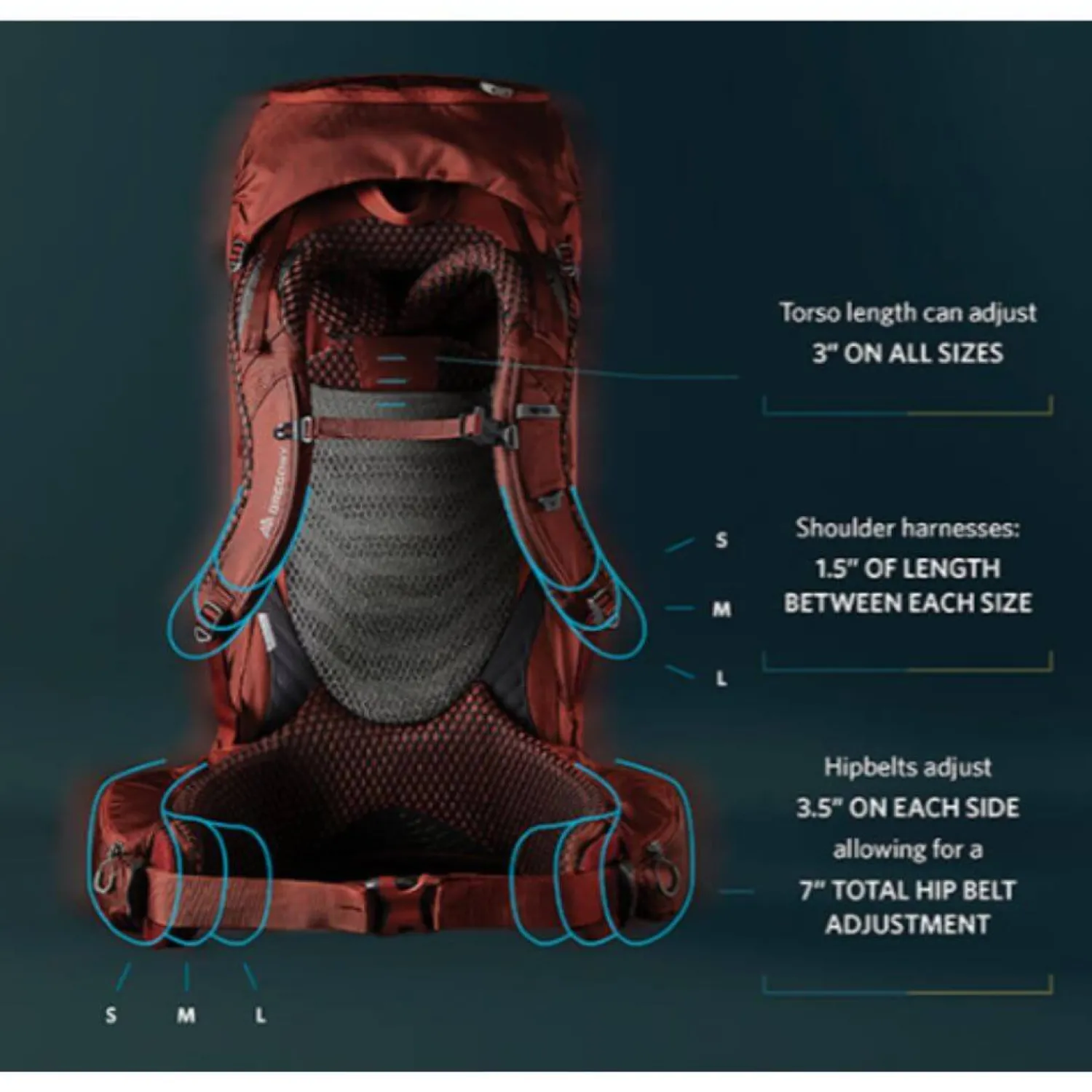 Best Gregory Baltoro Rygsaek - 75 Liter - Bla