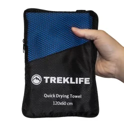 Cheap Treklife Hurtigtørrende Microfiber Handklaede - 120X60 Cm -