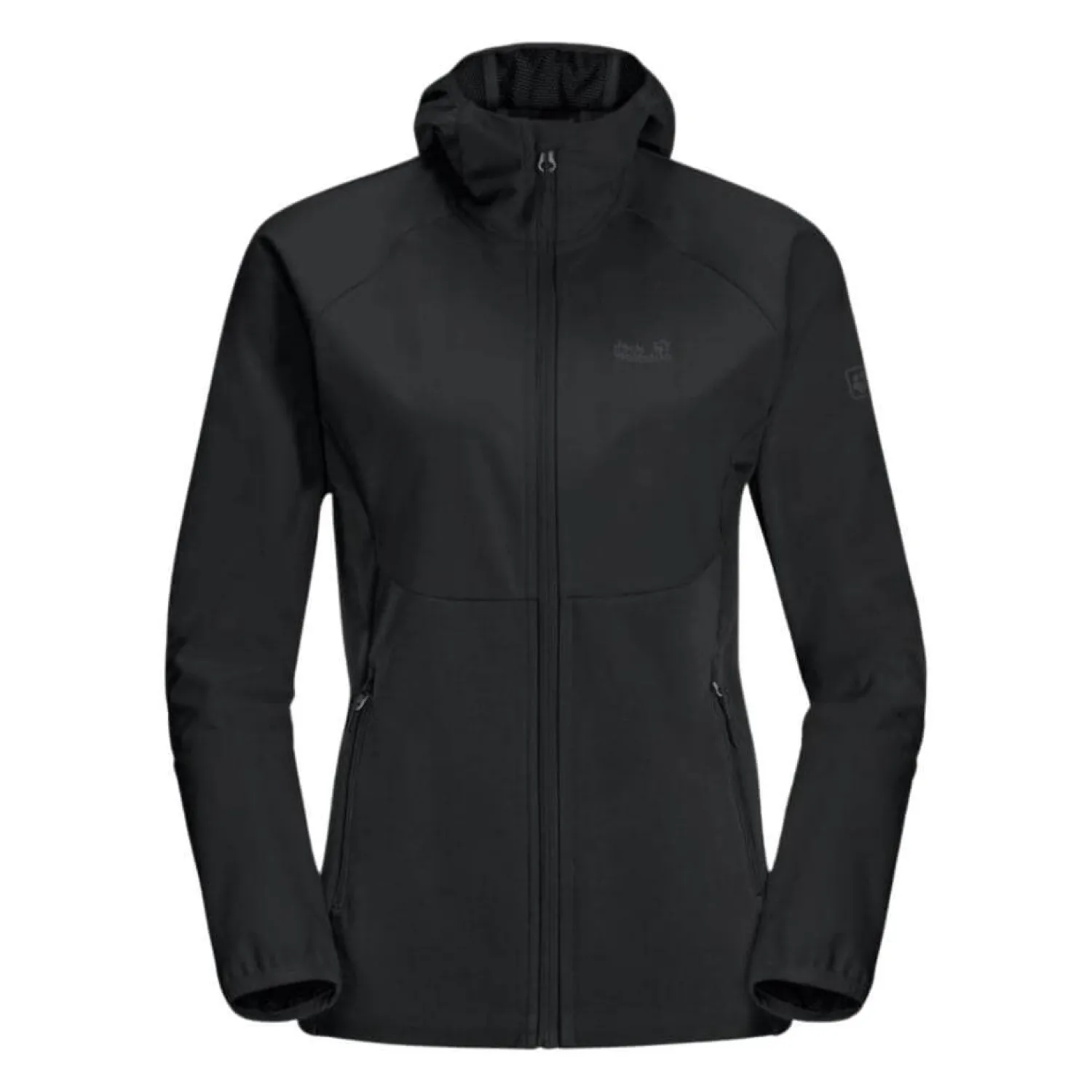 Flash Sale Jack Wolfskin Jakke Til Dame - Go Hike Softshell W - Sort