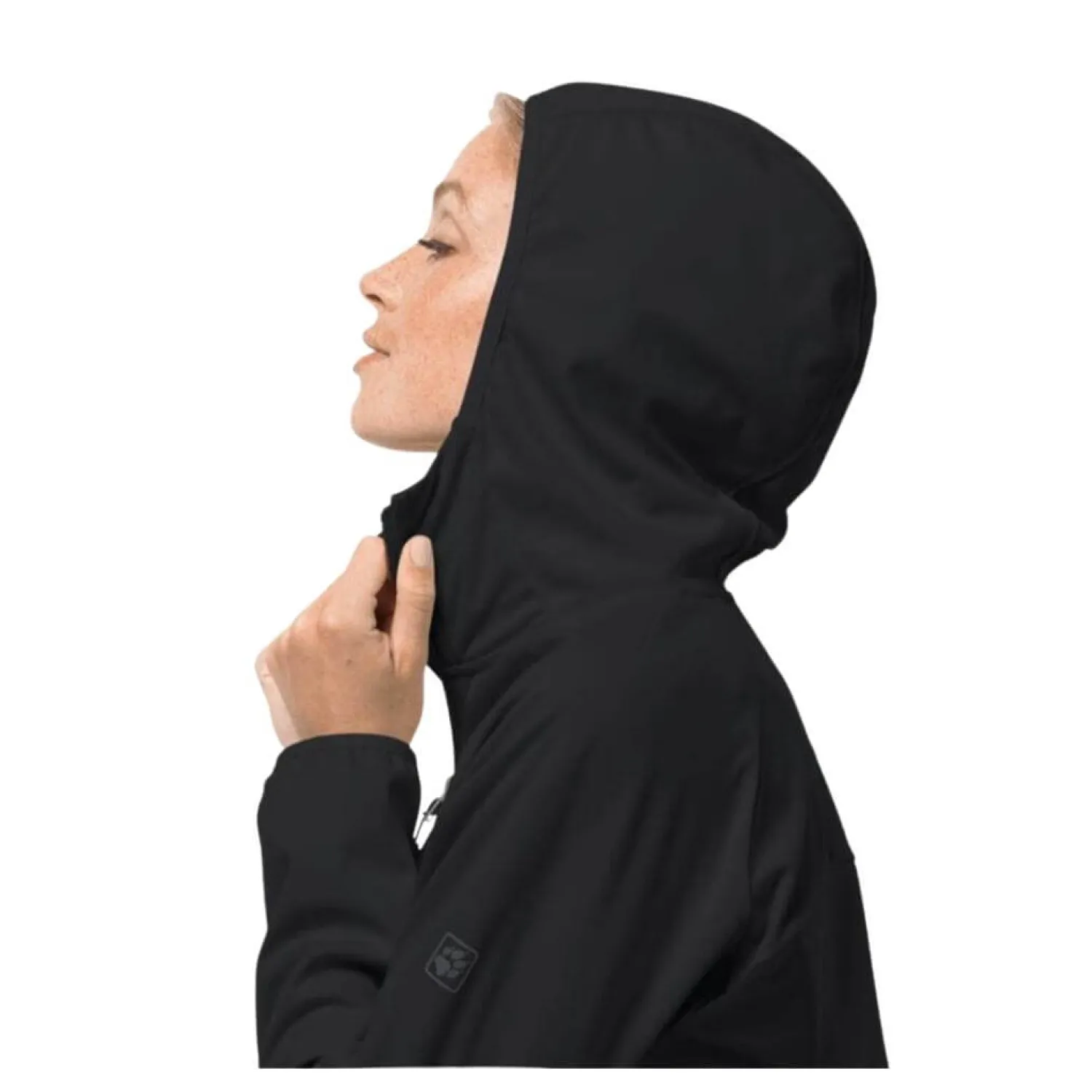 Flash Sale Jack Wolfskin Jakke Til Dame - Go Hike Softshell W - Sort
