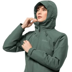 Flash Sale Jack Wolfskin Jakke Til Dame - Heidelstein Ins Jkt W - Gron
