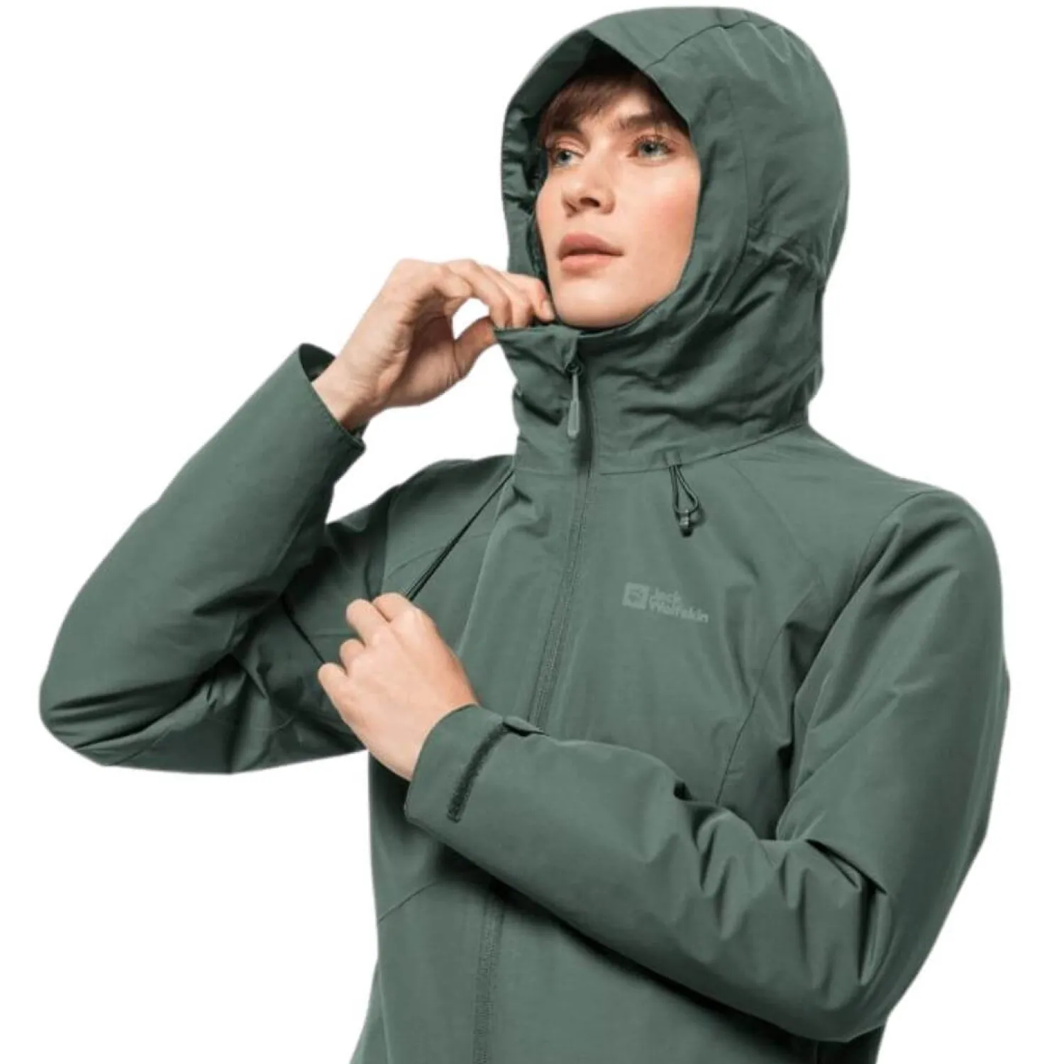 Flash Sale Jack Wolfskin Jakke Til Dame - Heidelstein Ins Jkt W - Gron