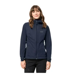 Cheap Jack Wolfskin Jakke Til Dame - Highest Peak Jacket W - Bla