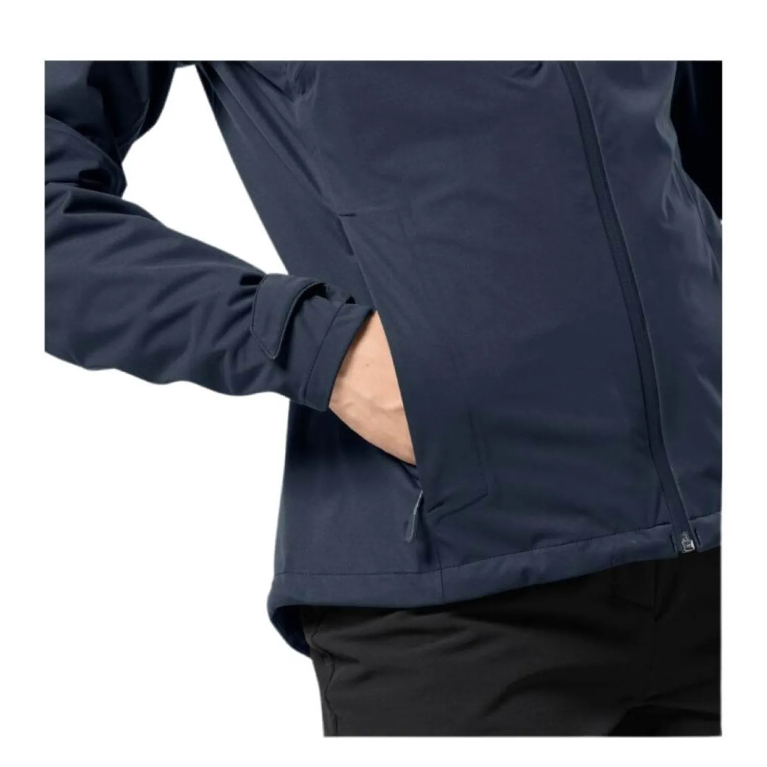Cheap Jack Wolfskin Jakke Til Dame - Highest Peak Jacket W - Bla