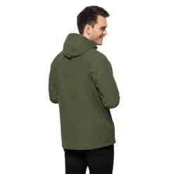 Best Jack Wolfskin Jakke Til Herre - Altenberg 3 In 1 Jkt M - Gron