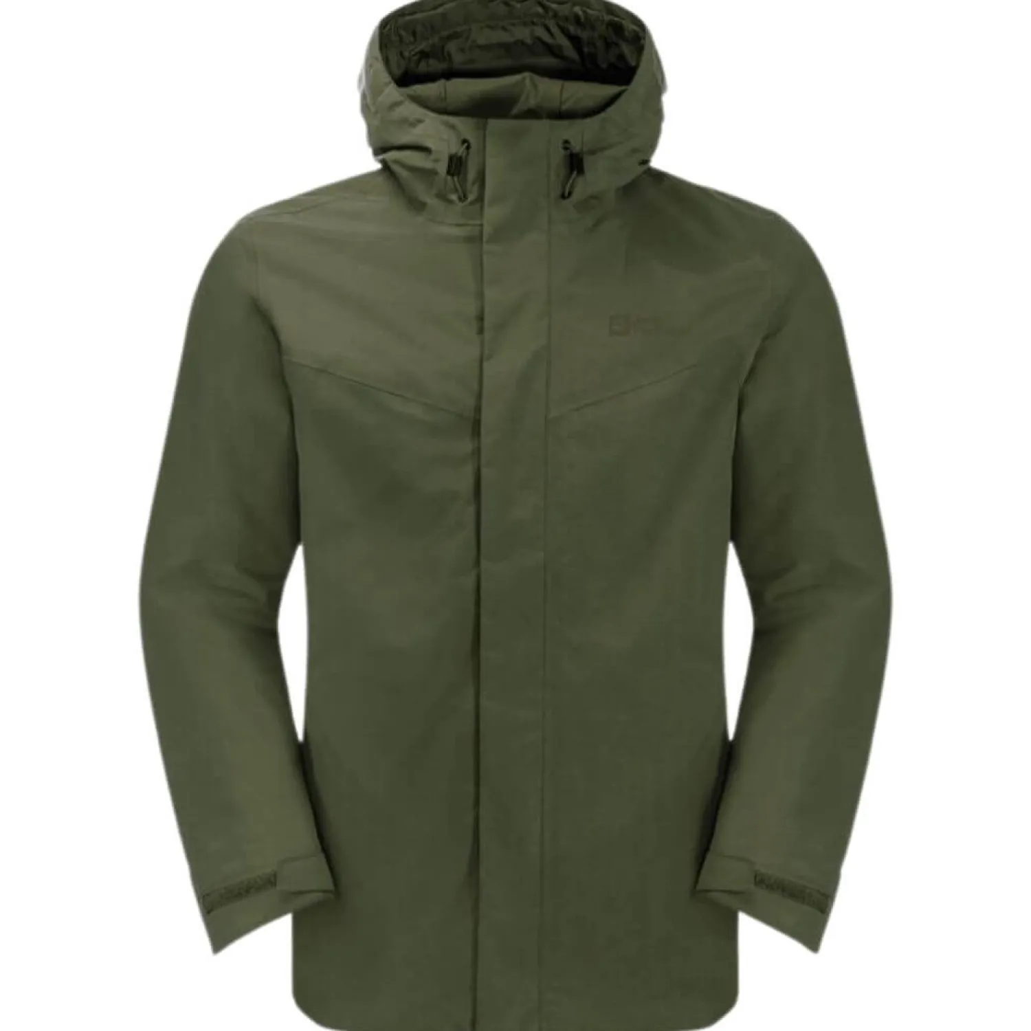 Best Jack Wolfskin Jakke Til Herre - Altenberg 3 In 1 Jkt M - Gron