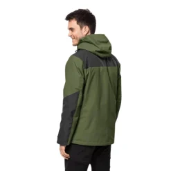 Flash Sale Jack Wolfskin Jakke Til Herre - Jasper 3-In-1 Jacket M - Gron