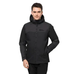 Hot Jack Wolfskin Jakke Til Herre - Jasper Ins Jkt Jacket M - Sort