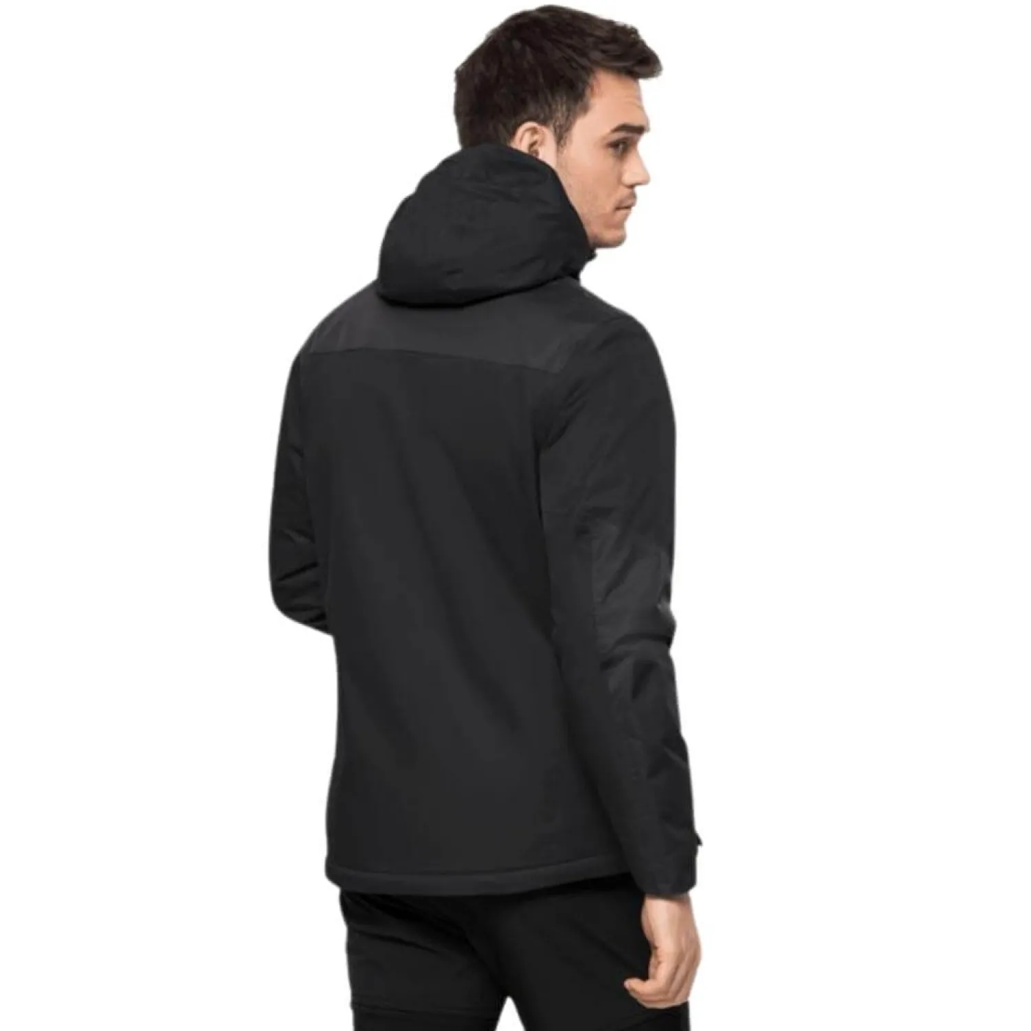 Hot Jack Wolfskin Jakke Til Herre - Jasper Ins Jkt Jacket M - Sort