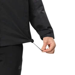 Hot Jack Wolfskin Jakke Til Herre - Jasper Ins Jkt Jacket M - Sort
