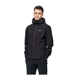 Discount Jack Wolfskin Jakke Til Herre - Pack & Go Shell M - Sort