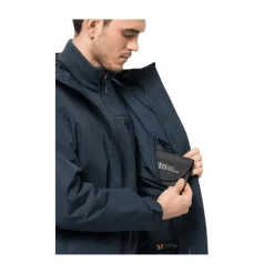 Shop Jack Wolfskin Jakke Til Herre – Taubenberg 3 In 1 Jkt M - Bla