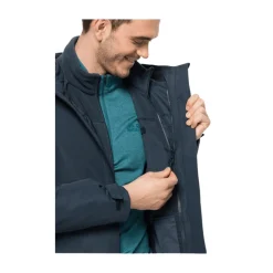 Shop Jack Wolfskin Jakke Til Herre – Taubenberg 3 In 1 Jkt M - Bla