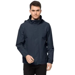 Hot Jack Wolfskin Jakke Til Herre - Stormy Point 2L Jkt M - Bla