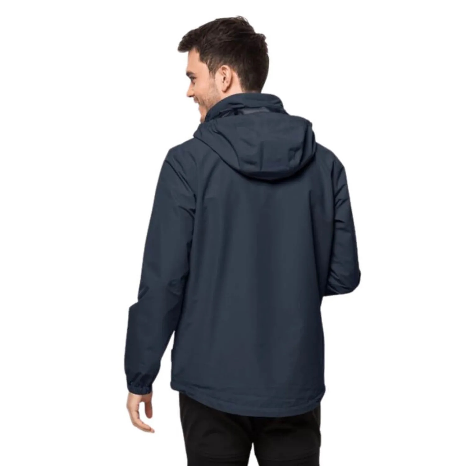 Hot Jack Wolfskin Jakke Til Herre - Stormy Point 2L Jkt M - Bla