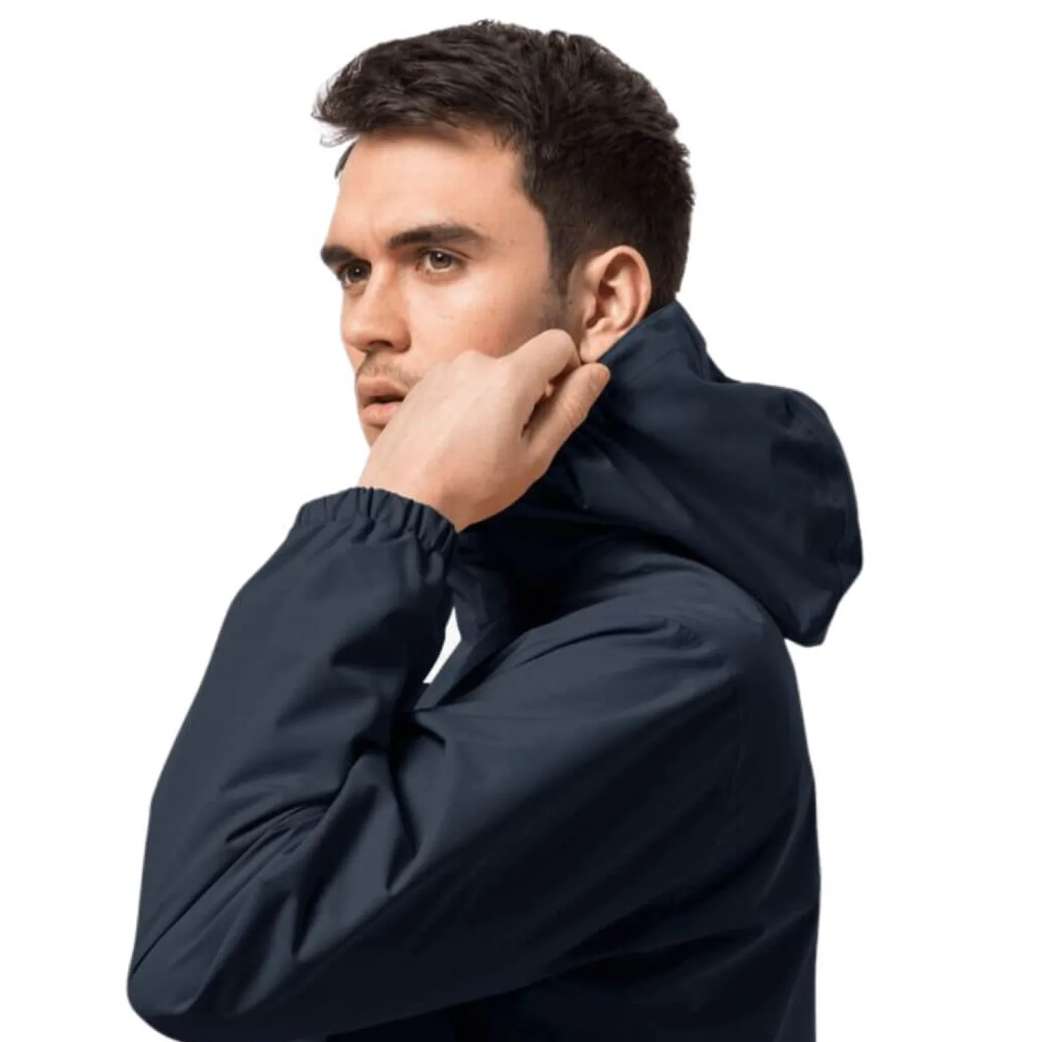 Hot Jack Wolfskin Jakke Til Herre - Stormy Point 2L Jkt M - Bla