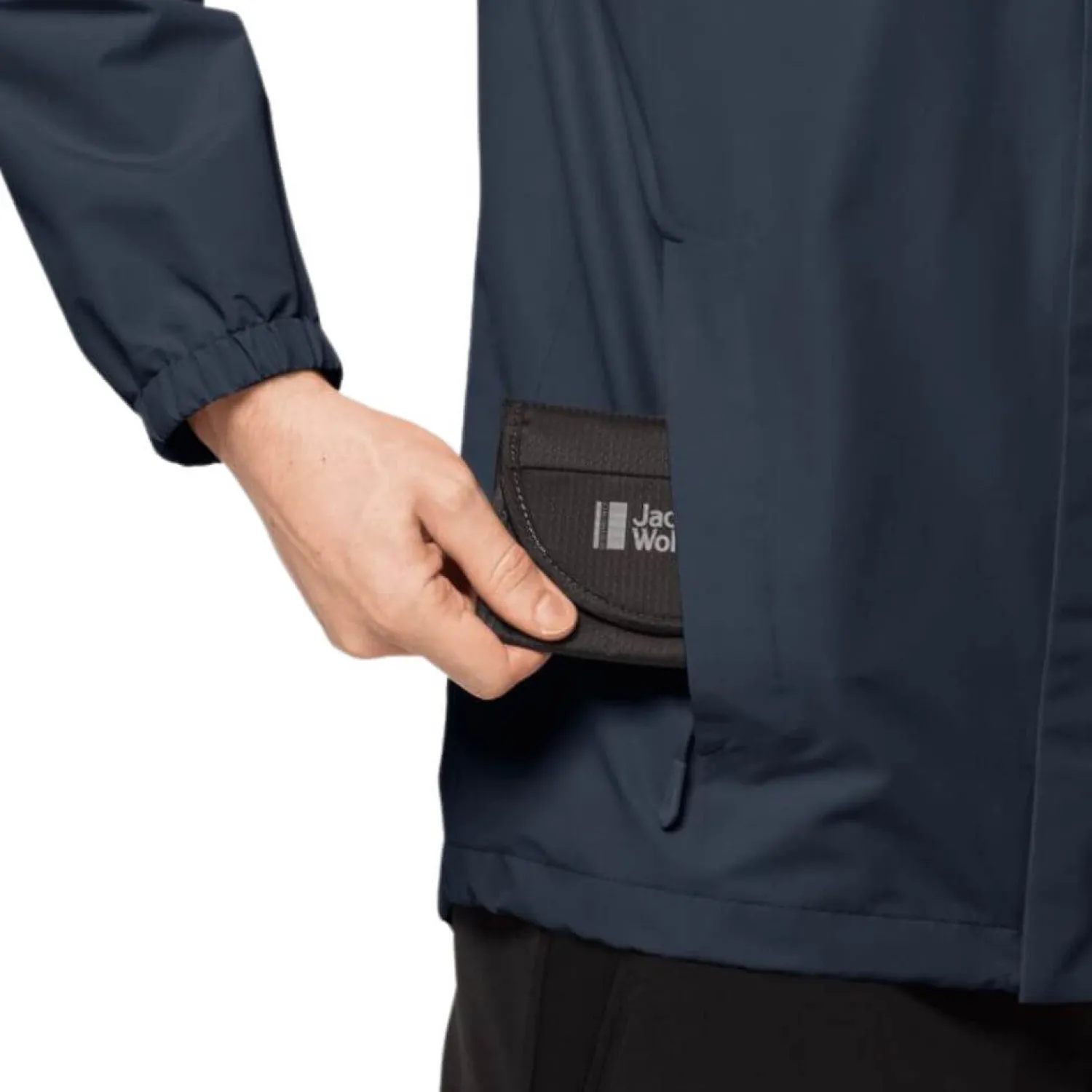 Hot Jack Wolfskin Jakke Til Herre - Stormy Point 2L Jkt M - Bla