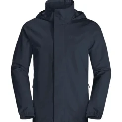 Hot Jack Wolfskin Jakke Til Herre - Stormy Point 2L Jkt M - Bla