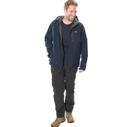 Sale Trespass Jakke Til Herre - Accelerator Ll - Softshell - Bla