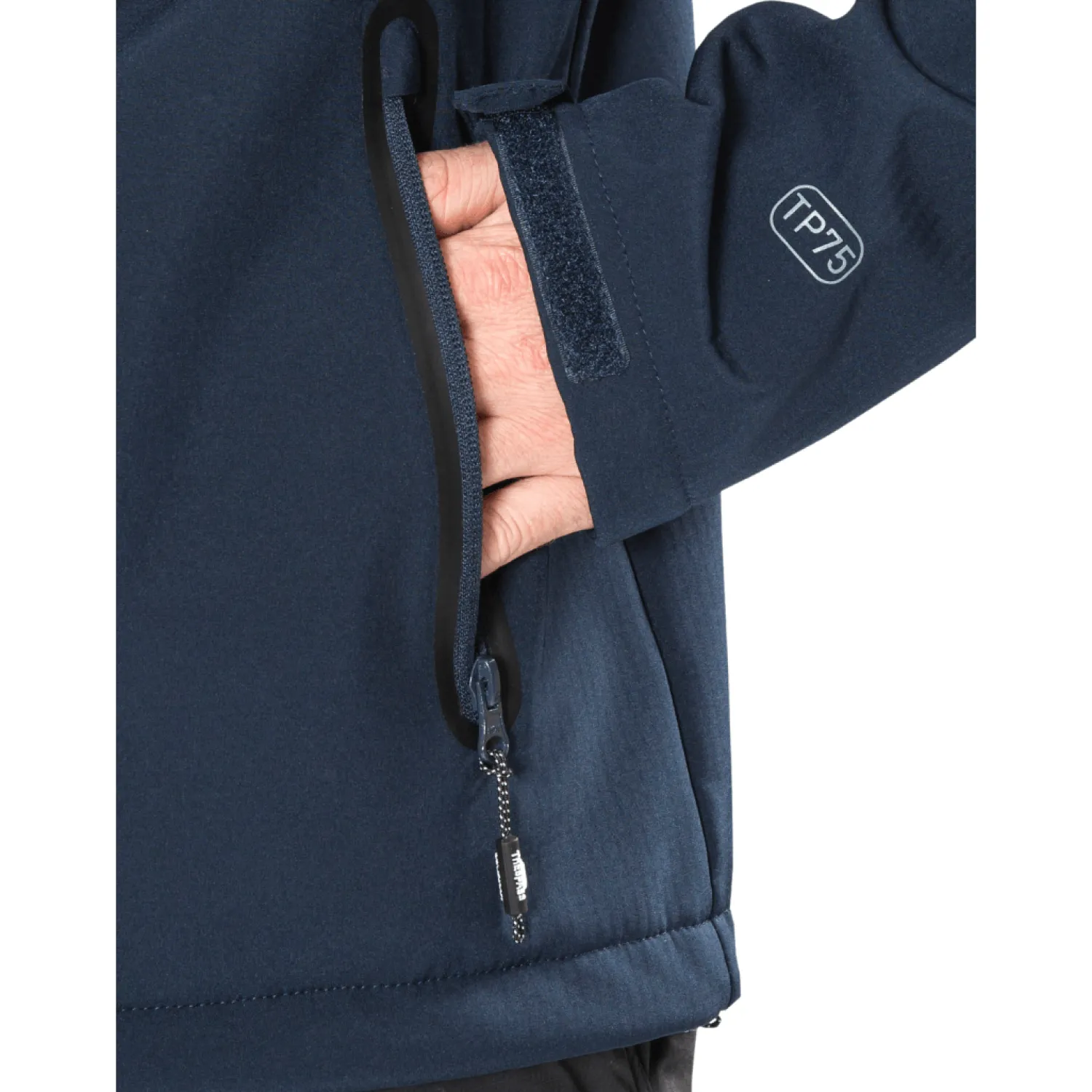 Sale Trespass Jakke Til Herre - Accelerator Ll - Softshell - Bla