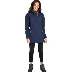 Discount Trespass Jakke Til Kvinder - Kristen - Navy