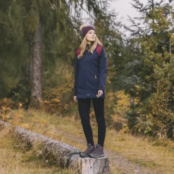 Discount Trespass Jakke Til Kvinder - Kristen - Navy