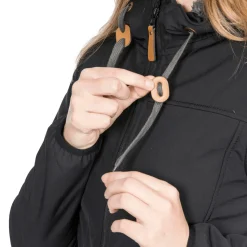 Clearance Trespass Jakke Til Kvinder - Kristen - Sort