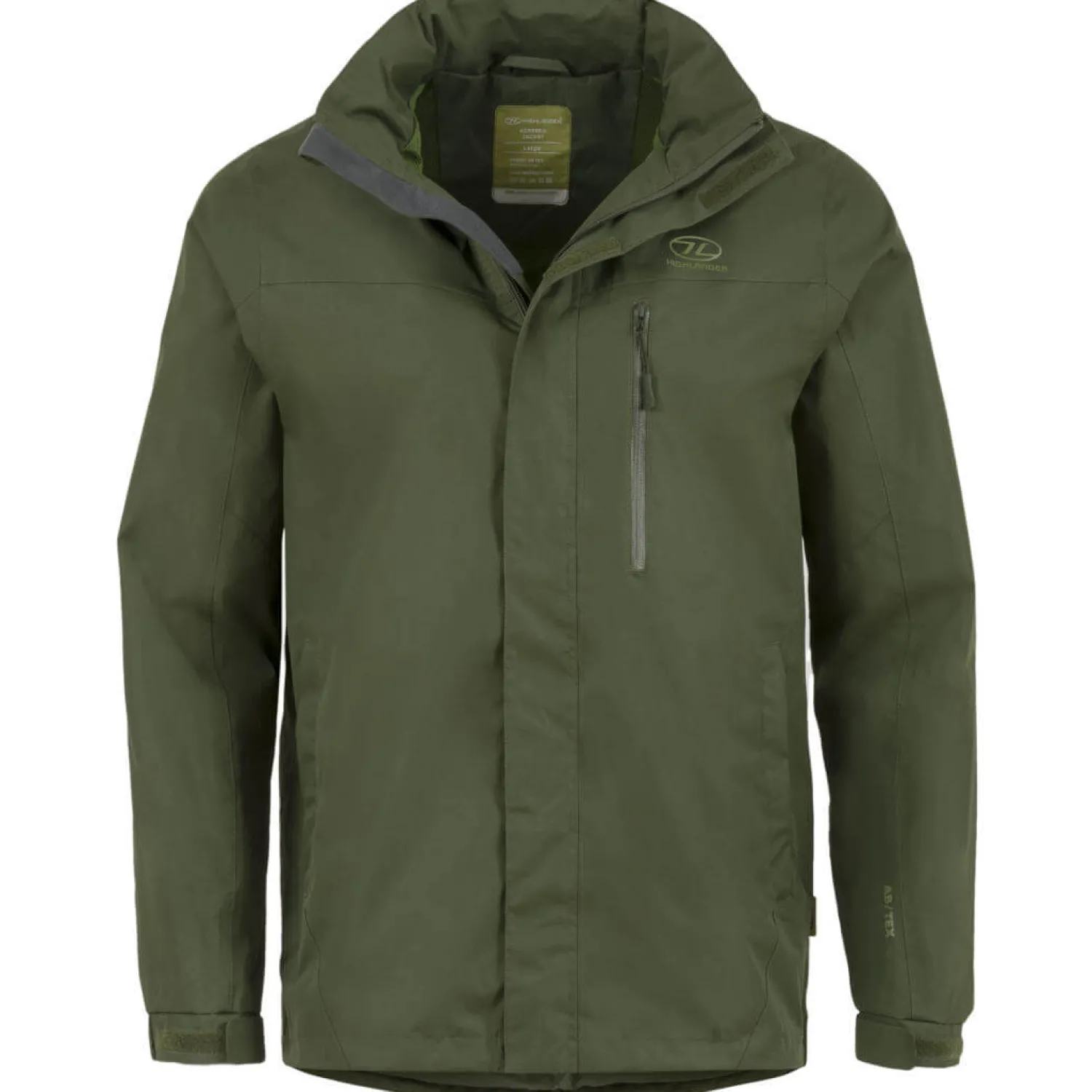 Discount Highlander Jakke Til Maend - Kerrera - Gron