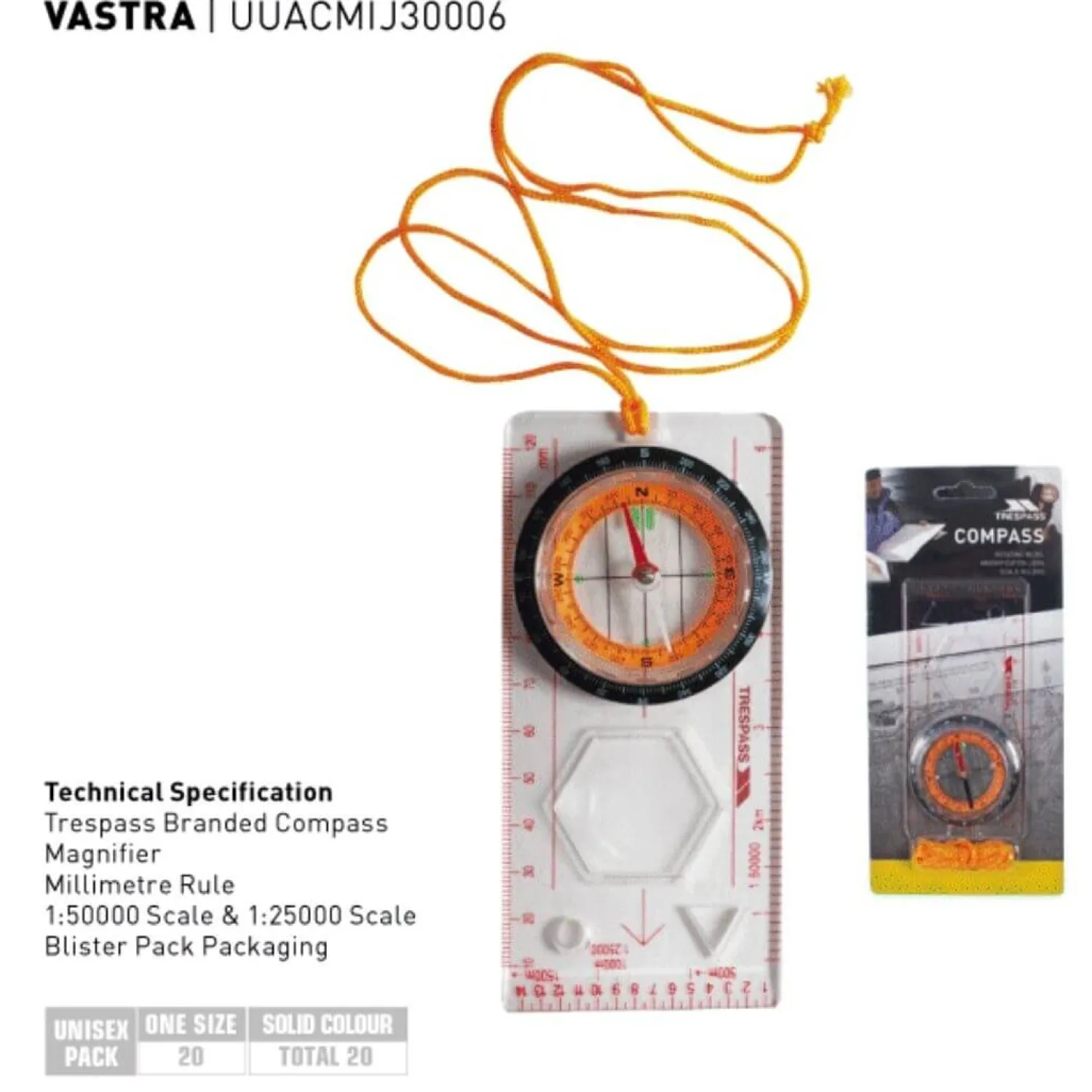 Hot Trespass Kompas - - Vastra