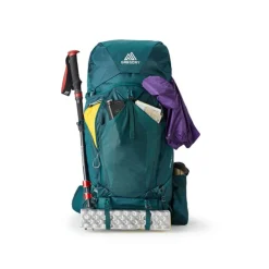 Cheap Gregory Kvinderygsaek - Deva - 60 Liter - Gron