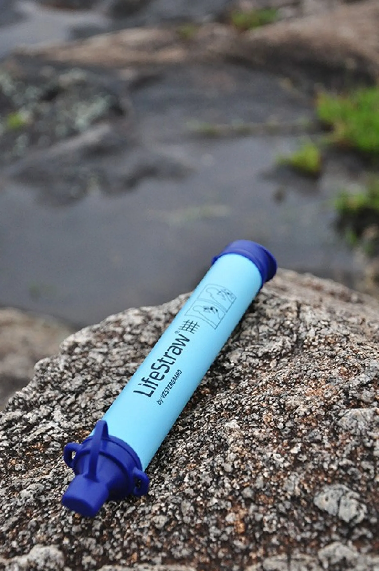 Fashion Lifestraw - Personligt Vandfilter - Bla