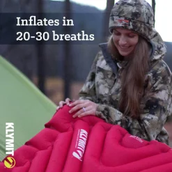 Cheap Klymit Liggeunderlag - Insulated Static V Luxe - Bred
