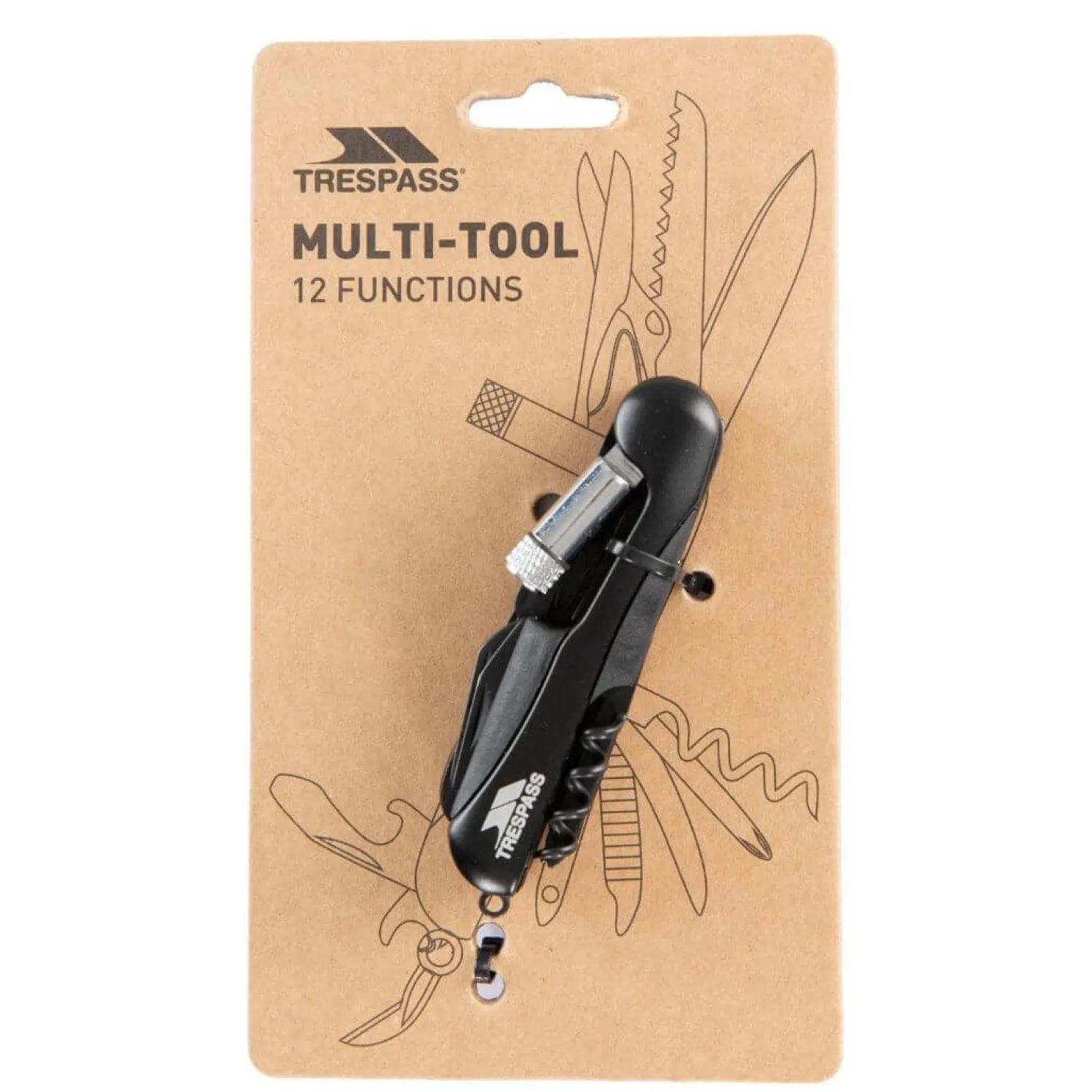 Best Sale Trespass Multi Tool - Equipped - 12 Funktioner