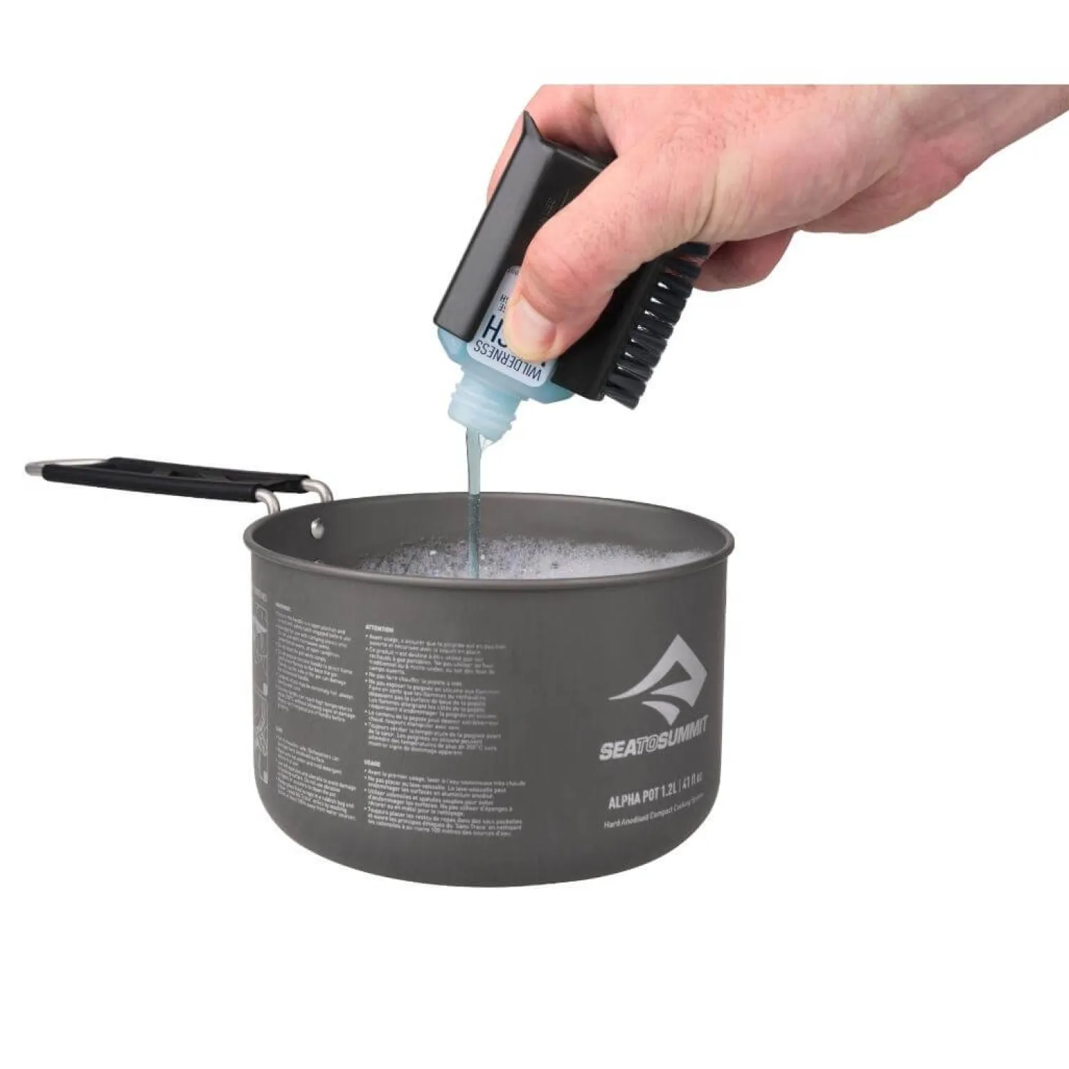 Best Sale Sea To Summit Opvaskesaet - Camp Kitchen Clean-Up Kit - 6 Dele