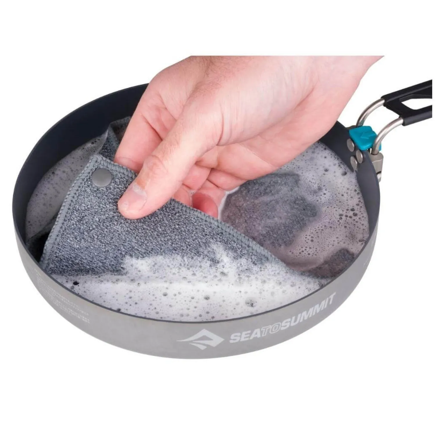 Best Sale Sea To Summit Opvaskesaet - Camp Kitchen Clean-Up Kit - 6 Dele