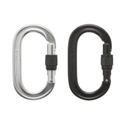 Cheap Black Diamond Oval Keylock Screwgate Biner -