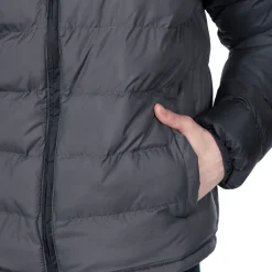 New Trespass Polstret Jakke Til Maend - Oskar - Sort